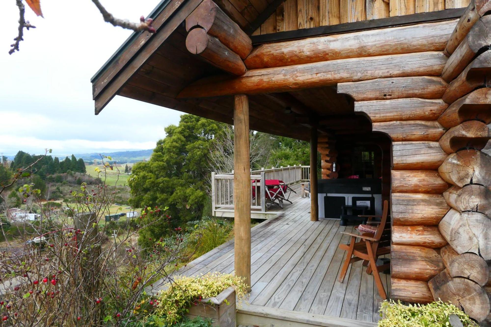 Ruapehu Log Lodge Raetihi Exterior foto